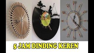 5 IDE KREATIF CARA MUDAH MEMBUAT JAM DINDING KEREN DAN UNIK