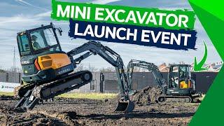 NEW Hyundai Mini Excavator Launch Event - 8 NEW MACHINES