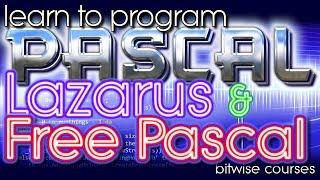 Lazarus and Free Pascal  - your first program