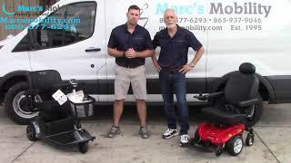 Marc's Mobility Pride Mobility Jazzy Select Power Chair and Revo 2.0 Scooter Free Giveaway