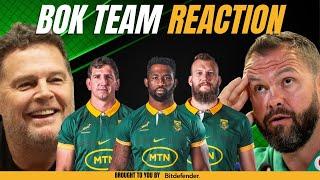 SPRINGBOK TEAM VS IRELAND REACTION SHOW | Rugby News Live Stream