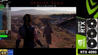 Hellblade 2 high settings Native 4K | RTX 4090 | i9 14900KS