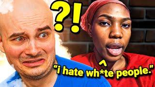 White Person reacts to ANTI-WHITE Tik Toks.