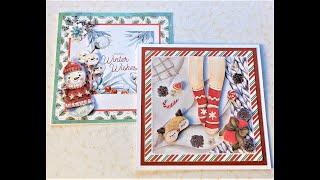 New card making pads by DecoTime, Studiolight and The Paper Boutique