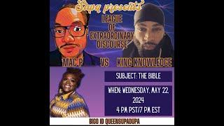 King Knowledge vs Mac P debate on Bigo