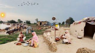 Very Unique Woman Village Life Pakistan  Traditional Village Food | Old Culture | Village life