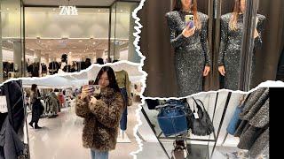 Shopping vlog ZARA / new collection / outfit ideas  шопинг и примерка