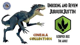  Jurassic Justin Scorpios Rex Limited Edition Articulated Figure Unboxing and Review