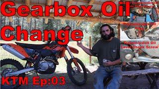 How To Change Transmission Fluid KTM 530 4-Stroke Gear Oil Change