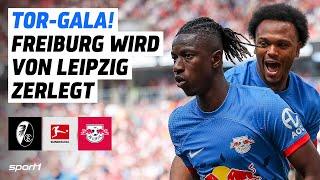 SC Freiburg - RB Leipzig | Bundesliga Tore und Highlights 28. Spieltag