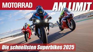 BMW M 1000 RR vs. Ducati Panigale V4S vs. Honda CBR 1000 RR-R Fireblade | Superbike Vergleichstest