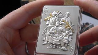 VERY COOL - The Genovese Crime Family 2 oz Pure Silver Coin Review from Spectres!