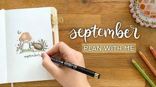 Plan With Me | 2023 September Bullet Journal Setup