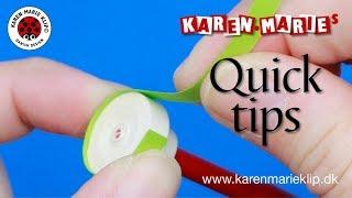 Quilling Rings (QuickTips) - Karen Marie Klip & Papir