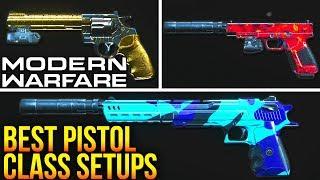 Modern Warfare: The BEST Pistol Class Setups To Use (Best Secondary Setups)