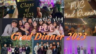 Grad Dinner 2023 | PUC | Graduation Vlog | performances, photoshoot, after party |