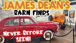 JAMES DEAN BARN FINDS! Baby Crib, 1st Car, Bedroom at NEW JAMES DEAN MUSEUM! & Grave