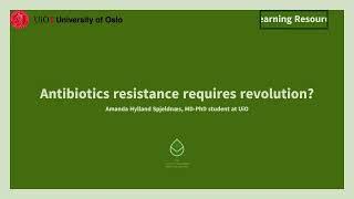 Antibiotics resistance requires revolution?