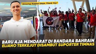 Susul Timnas ke Bahrain !! Eliano Reijnders Kaget di Negri Orang Disambut Fans Timnas Indonesia