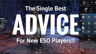 ESO | The Single Best ADVICE For New ESO Players!!!