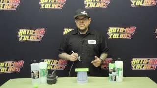 Reducing Auto Air Colors for Airbrush Application