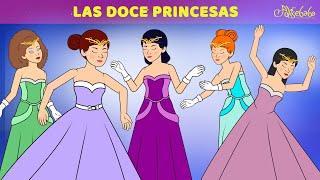 Las Doce Princesas y los Zapatos Rojos 🩷 | Cuentos infantiles para dormir en Español