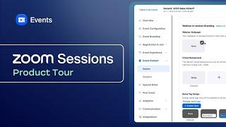 Zoom Sessions Product Tour