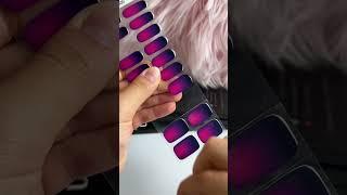 Uvnailz Gel Nail Stickers #naildesigns #nailart #asmr