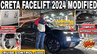 CRETA FACELIFT 2024 Modified ALL GENUINE PARTS & ACCESSORIES AVAILABLE  #creta2024 #cretafacelift