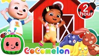 Hop Little Bunnies | CoComelon | Sing Along for Kids | Moonbug Kids Express Yourself!