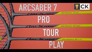 Yonex Arcsaber 7 Tour vs Play vs Pro Review & Comparison - Still Formula 1 performance?