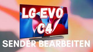 LG OLED C4: Sender verschieben & bearbeiten – Anleitung