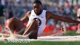 Jeremiah Davis emerges victorious in THRILLING men's long jump final | NBC Sports