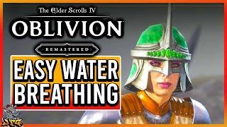 Oblivion Remastered - Unlimited Water Breathing, Night Vision And More! Fin Gleam Helmet Guide