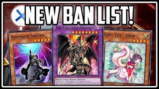 NEW Master Duel BANLIST! Tenpai Hit! Dragoon Now Unstoppable!?