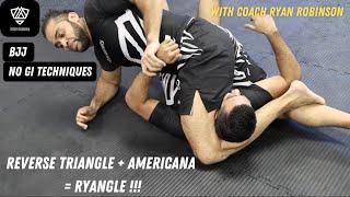 Reverse Triangle & Americana DOUBLE TROUBLE - BJJ No Gi Techniques