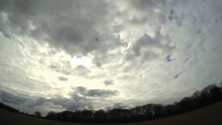 S500 quadcopter flying