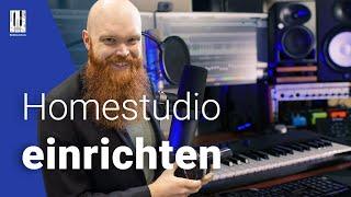 Unsere Studiotour | Alle wichtigen Komponenten zum Homestudio einrichten