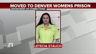 WATCH: Letecia Stauch booked into prison for murder of Gannon Stauch