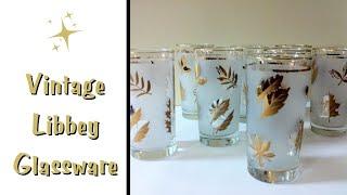 What to Know About Vintage Libbey Glassware | #vintage #antiques #midcentury #glassware