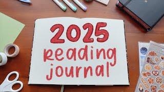 2025 reading journal setup  Bookmas day 11