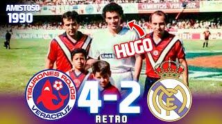 PARTIDAZO Veracruz 4-2 Real Madrid  - Amistoso 1990