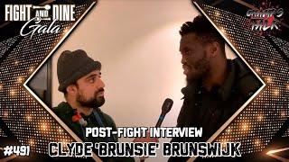 Clyde 'Brunsie' Brunswijk | Fight & Dine Gala | Exclusive Interview | Days Gym | #FinestFightEvents