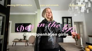 DIY kombucha, styling tips, yaps, errands, & unexpected big life decisions: Day in Copenhagen *vlog*