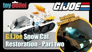 Vintage G.I.Joe Snow Cat and Frostbite restoration part 2 - Toy Polloi