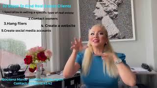 How to find Real Estate Clients #realestate #howto #houses
