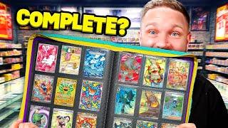 Can I complete a Pokemon set with one booster box?