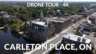 Drone Tour 4K: Carleton Place, Ontario