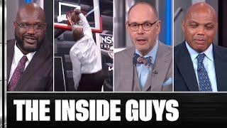 Shaq Had to Throw It Down in Studio J to Prove Kenny & Chuck Wrong  | NBA on TNT