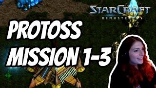 First time Starcraft | Protoss Campaign Mission 1-3